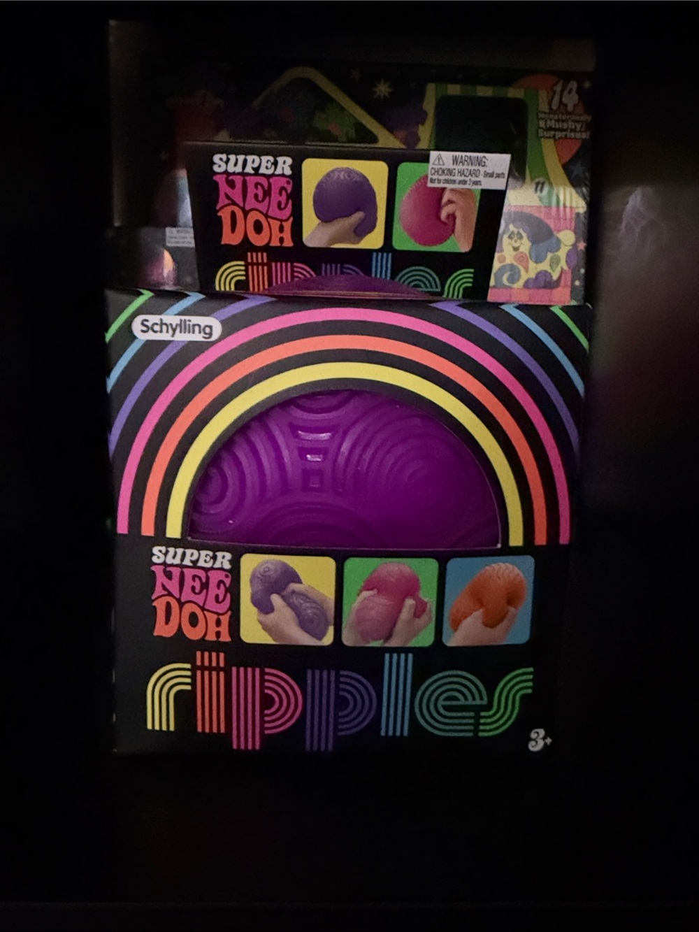 RARE Super NeeDoh Ripples Purple NeeDoh Sensory Squishy NEW💜
